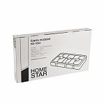 Плита газовая настольная Homestar HS-1203, 212165, 3 конфорки, цвет серый