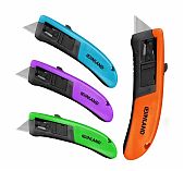 Нож строительный Finland 2406, трапециевидное лезвие, 20х40х150 мм, цвет в ассортименте