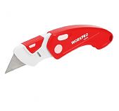 Нож Workpro складной пластиковый WP211004
