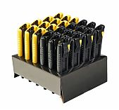 Нож строительный Hanskonner HK1076-08-05, ширина лезвия 18 мм, сталь, набор 24 шт