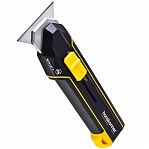 Нож строительный Hanskonner HK1076-08-06, 19 мм, сталь SK5, трапециевидное лезвие, 4 режима, 5 дополнительных лезвий