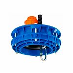 Оголовок скважины Джилекс ОСП 110-133/32, 6301, пластмассовый, цвет синий