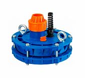 Оголовок скважины Джилекс ОСП 110-133/32, 6301, пластмассовый, цвет синий