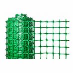 Решетка садовая 00-00000414, ячейка 45х45 мм, заборная, пластик, зеленая, 1 м.п.