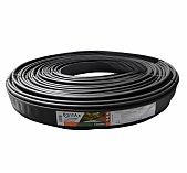 Бордюр садовый Standartpark Канта SP 82552-Ч  пластик, высота 10 см, черный, бухта 10 м