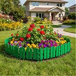 Бордюр декоративный Grinda Летний сад 422225-G, зелёный, 16х300 см