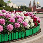 Бордюр декоративный Grinda Летний сад 422225-G, зелёный, 16х300 см