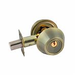 Замок врезной Нора-М D2 AВ ключ-ключ старая бронза