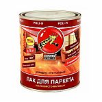 Лак Poli-R для паркета шелковисто-матовый, бесцветный 0,75 л