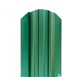 Штакетник L-1,8 м S-124 мм тёмно-зеленый RAL6005