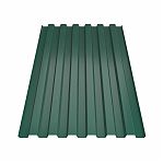 Железо профнастил С-21 2х1,05 м 0,4 мм зеленый