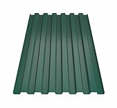Железо профнастил С-21 2х1,05 м 0,4 мм зеленый