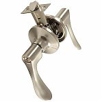 Защёлка с ручками Maxi Locks 891BK-SN с фиксатором, для межкомнатной двери, матовый никель