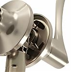 Защёлка с ручками Maxi Locks 891BK-SN с фиксатором, для межкомнатной двери, матовый никель