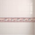 Бордюр Tubadzin L-Luar 2B 45х200 мм, рельефная поверхность, бежевый