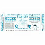 Поликарбонат сотовый Колибри Т-4, 3000х2100х4 мм, прозрачный