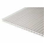 Поликарбонат сотовый Колибри Т-6, 6000х2100х6 мм, прозрачный