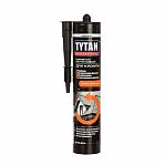 Герметик каучуковый TYTAN Professional 43026 для кровли,  эластичный, черный, 310 мл