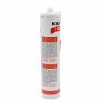 Герметик силиконовый Kim Tec Silicon 101E, для внутренних и наружных работ, бежевый, 280 мл