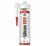 Герметик  силиконовый Kim Tec Silicon 101 Е, для внутренних и наружных работ, серый, 280 мл