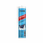 Герметик каучуковый Sila PRO Max Sealant, All weather, для кровли, чёрный, 290 мл