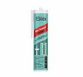 Герметик силиконовый Sila Pro Max Sealant, санитарный, белый, 280 мл