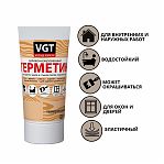 Герметик силиконизированный VGT для заделки швов и стыков полов, для наружных и внутренних работ, графит, 125 мл
