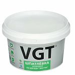 Шпатлёвка акриловая VGT ЭКСТРА 18672 финишная, для внутренних и наружных работ, Лиственница, 1 кг
