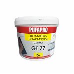 Шпатлёвка PUFAPRO полимерная GT17 15 кг