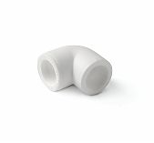 Угольник полипропиленовый 90 гр. ProAqua 25х25 мм, PP-R, PA13010P, белый