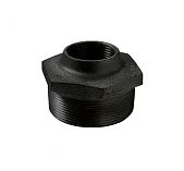 Футорка 1.1/4 х 1/2" черная
