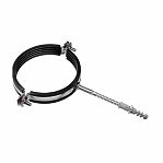 Хомут трубный TST 1 1/4", 38-42 мм, TST.886, металлический, с гайкой и шпилькой