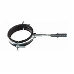 Хомут трубный TST 1 1/4", 38-42 мм, TST.886, металлический, с гайкой и шпилькой