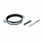 Хомут трубный TST 1/2", 20-25 мм, TST.883, металлический, с гайкой и шпилькой    