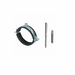 Хомут трубный TST 1/2", 20-25 мм, TST.883, металлический, с гайкой и шпилькой    