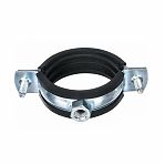 Хомут трубный TST 1/2", 20-25 мм, TST.883, металлический, с гайкой и шпилькой    