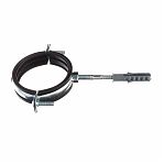 Хомут трубный TST 1/2", 20-25 мм, TST.883, металлический, с гайкой и шпилькой    