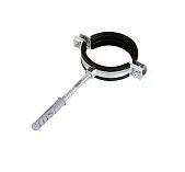 Хомут трубный TST 1/2", 20-25 мм, TST.883, металлический, с гайкой и шпилькой    