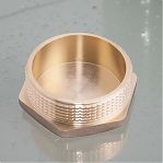 Заглушка резьбовая Gappo 3/4", НР, G1217.05, цилиндрическая, латунь