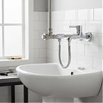 Гайка удлинительная 3/4"х15 мм, для соединения участков трубопровода, хром