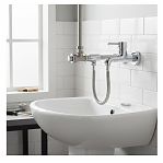 Гайка удлинительная 3/4"х20 мм, для соединения участков трубопровода, хром