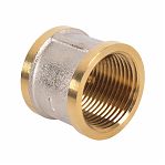 Муфта резьбовая TST Dy=15, 1/2", ВР-ВР, TST.121.0303, соединительная, латунь