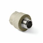 Муфта полипропиленовая Pro Aqua 32-1" НР, PA23018P, комбинированная, белая
