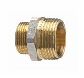 Ниппель переходной TST.103.0403, НР 3/4"х 1/2", латунь никелированная