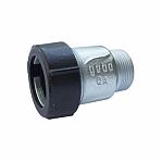 Муфта обжимная Gebo Quick 2" (59.7-63.5), НР, соединительная, чугун оцинкованный