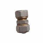 Муфта обжимная Frap F301.1616, 16х16 мм, равнопроходная, цанговое соединение, для металлопластиковых труб