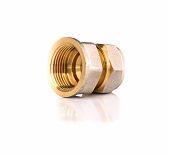 Муфта TST 20-1/2" ВР, TST.202.2003, обжимная, переходная, прямая, латунь