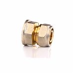 Муфта TST 20-1/2" ВР, TST.202.2003, обжимная, переходная, прямая, латунь