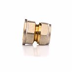 Муфта TST 20-1/2" ВР, TST.202.2003, обжимная, переходная, прямая, латунь
