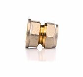 Муфта обжимная TST 16/2" ВР, TST.202.1603, переходная, прямая, латунь